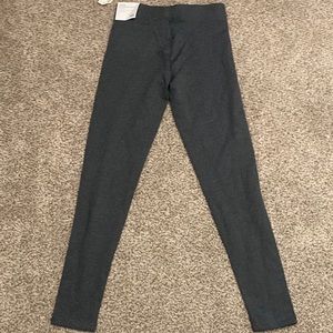 Comfy- Fleece Lined High-Rise Grey Aeropostale Leggings